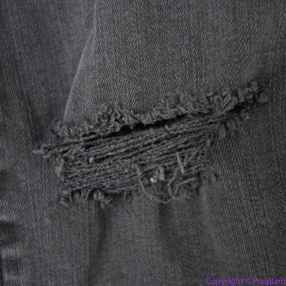 Madewell Petite‎ 9" Mid-Rise Skinny Jeans in Black Sea, Petite 25 - Picture 15 of 16